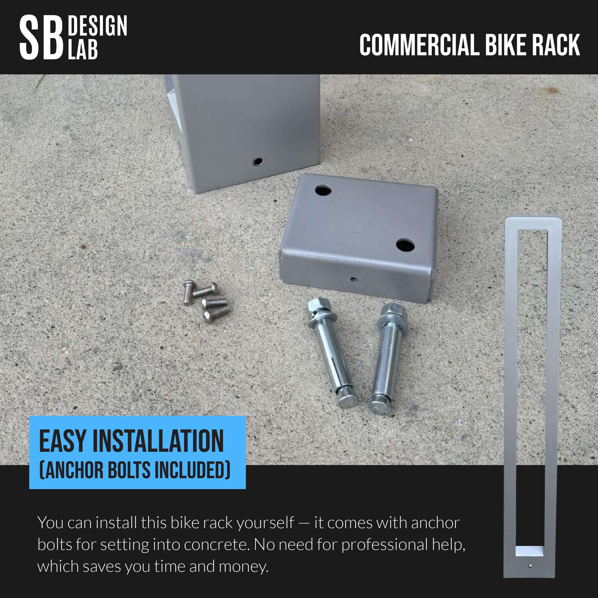 anchor bolts included