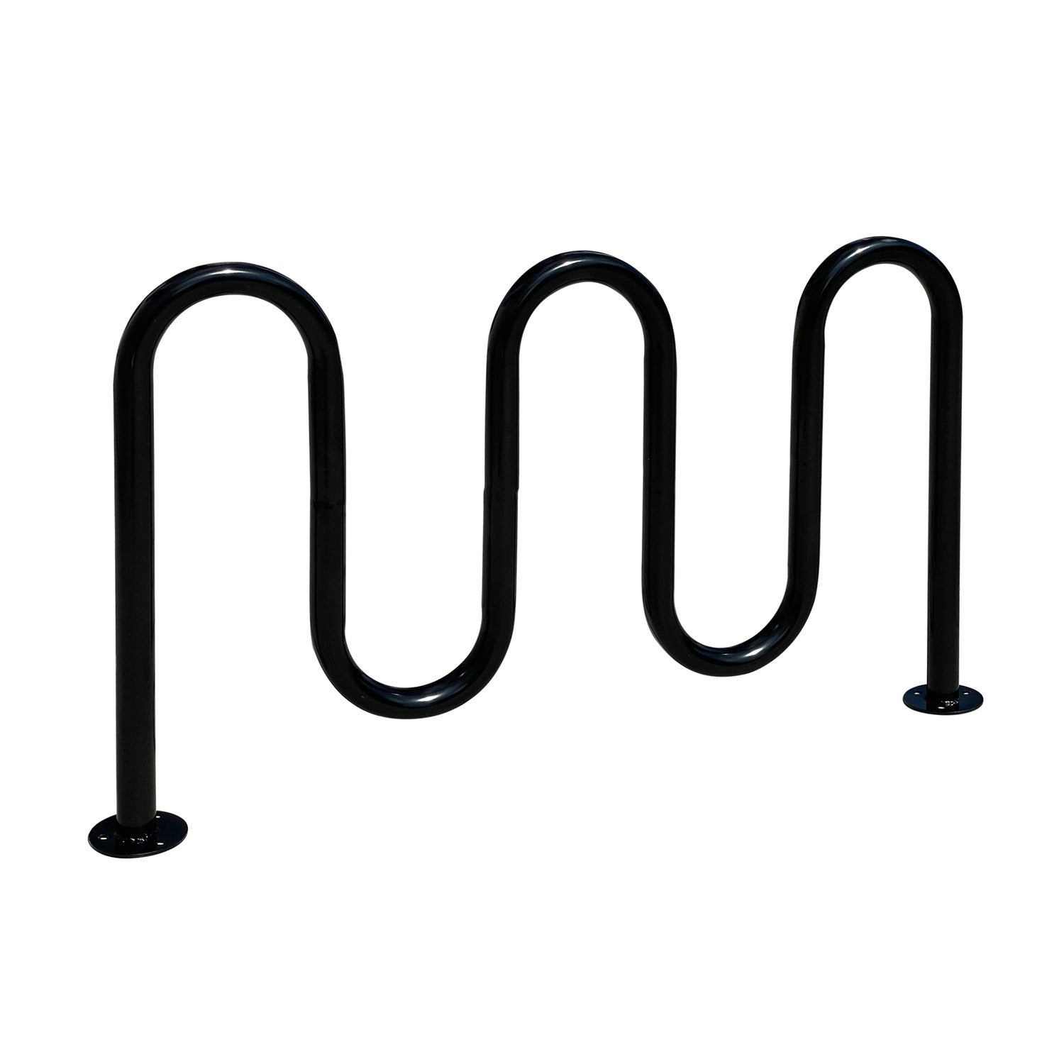 Commercial Wave Bike Rack - 5-Loop, 7-Bike Capacity – sbdesignlab